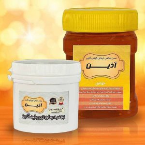 خرید پکیج درمان تیروئید طب سنتی شامل عسل درمانی طب سنتی و‌ پودر تیروئید